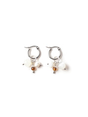 Citalis Boucles d'oreilles Argent