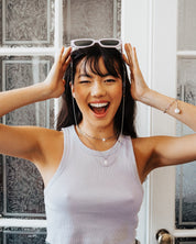 Beam Chaîne de lunettes Argent