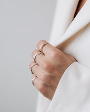 Auster Bague Argent Sterling