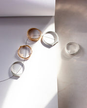 Dopio Bague Or Vermeil