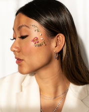 Belle Boucles d'oreilles Argent