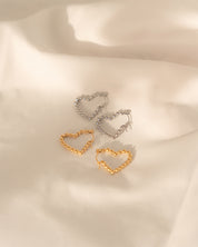 Belle Boucles d'oreilles Or