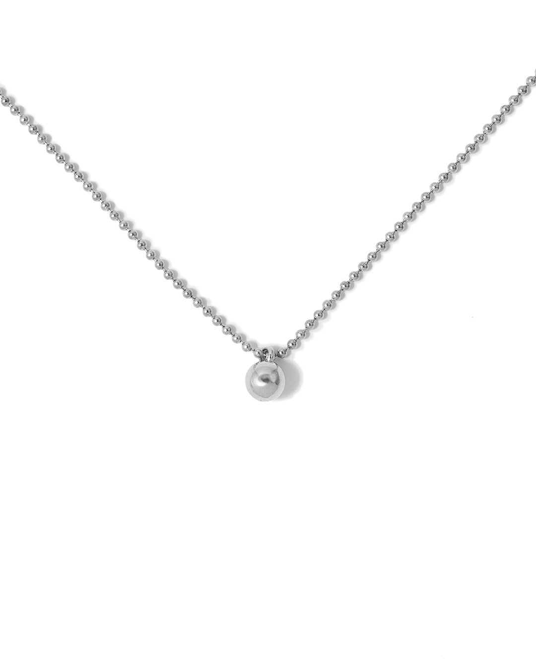 Bola Collier Argent