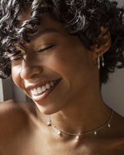 Zeta Boucles d'oreilles Argent