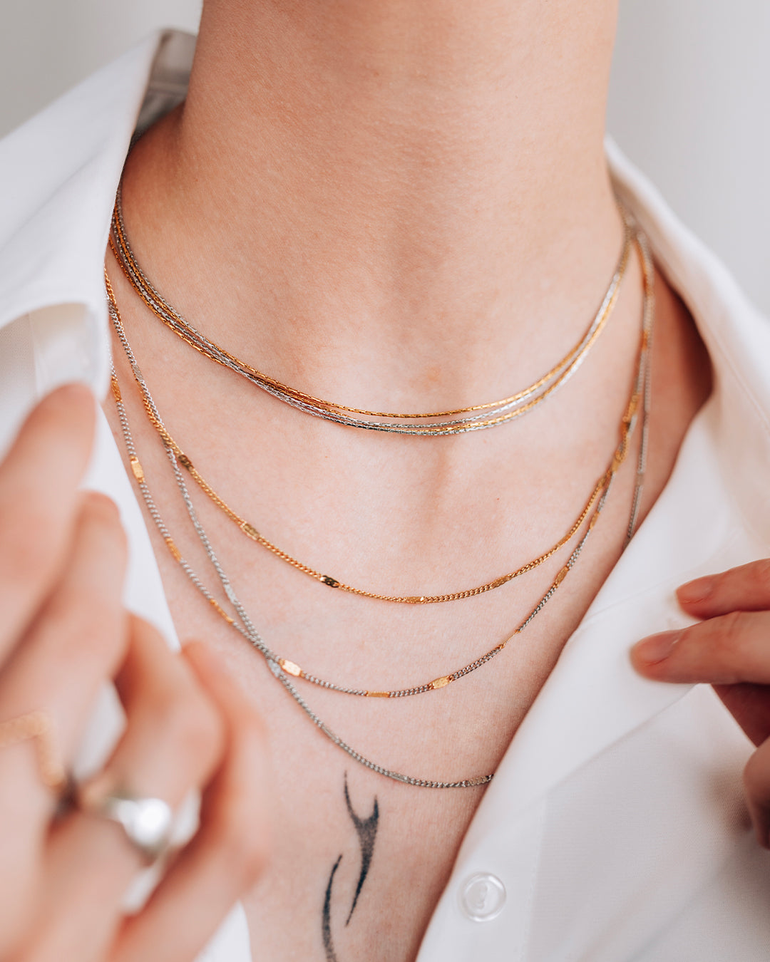 Step Collier Deux Tons