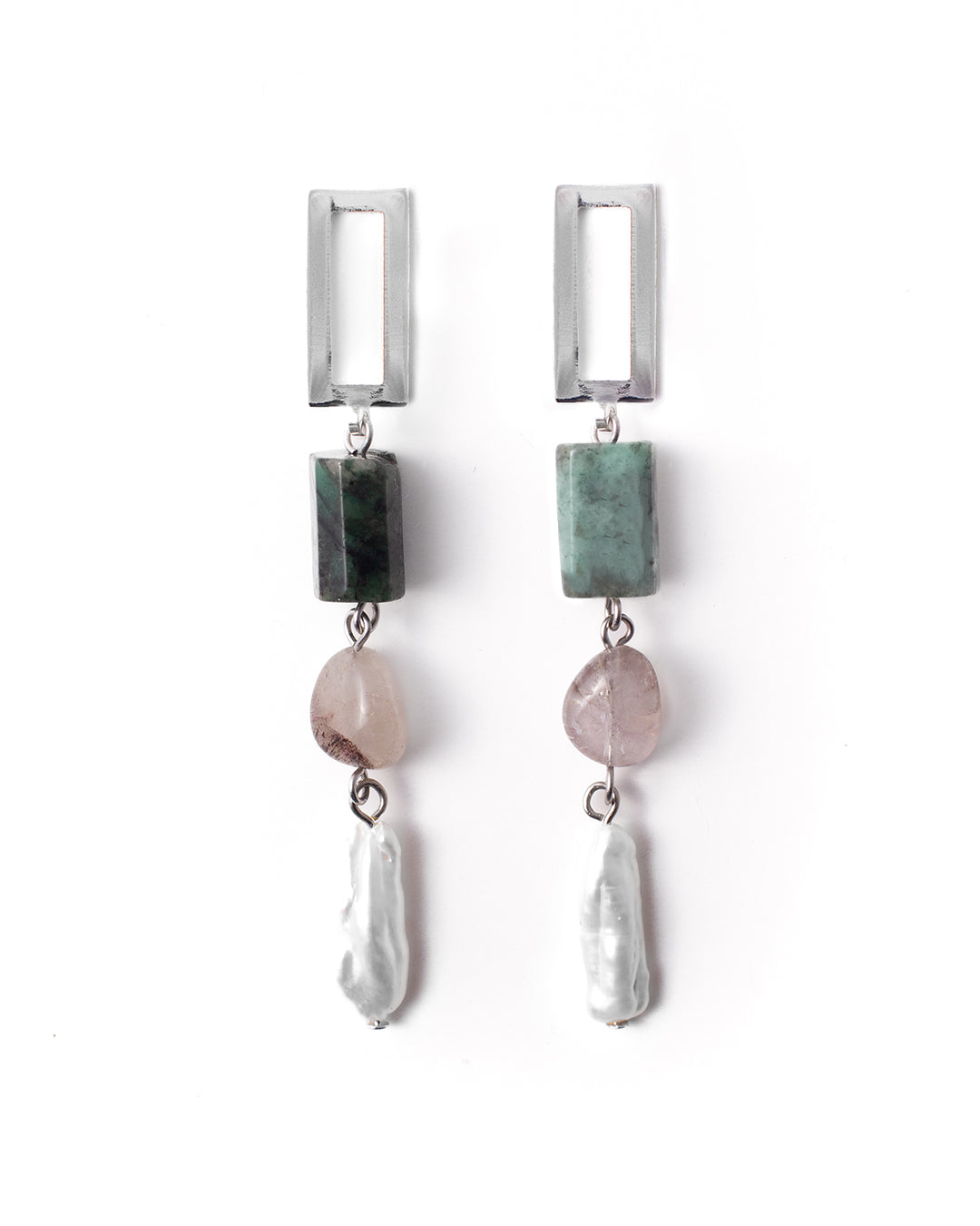 Chivor Boucles d'oreilles Argent