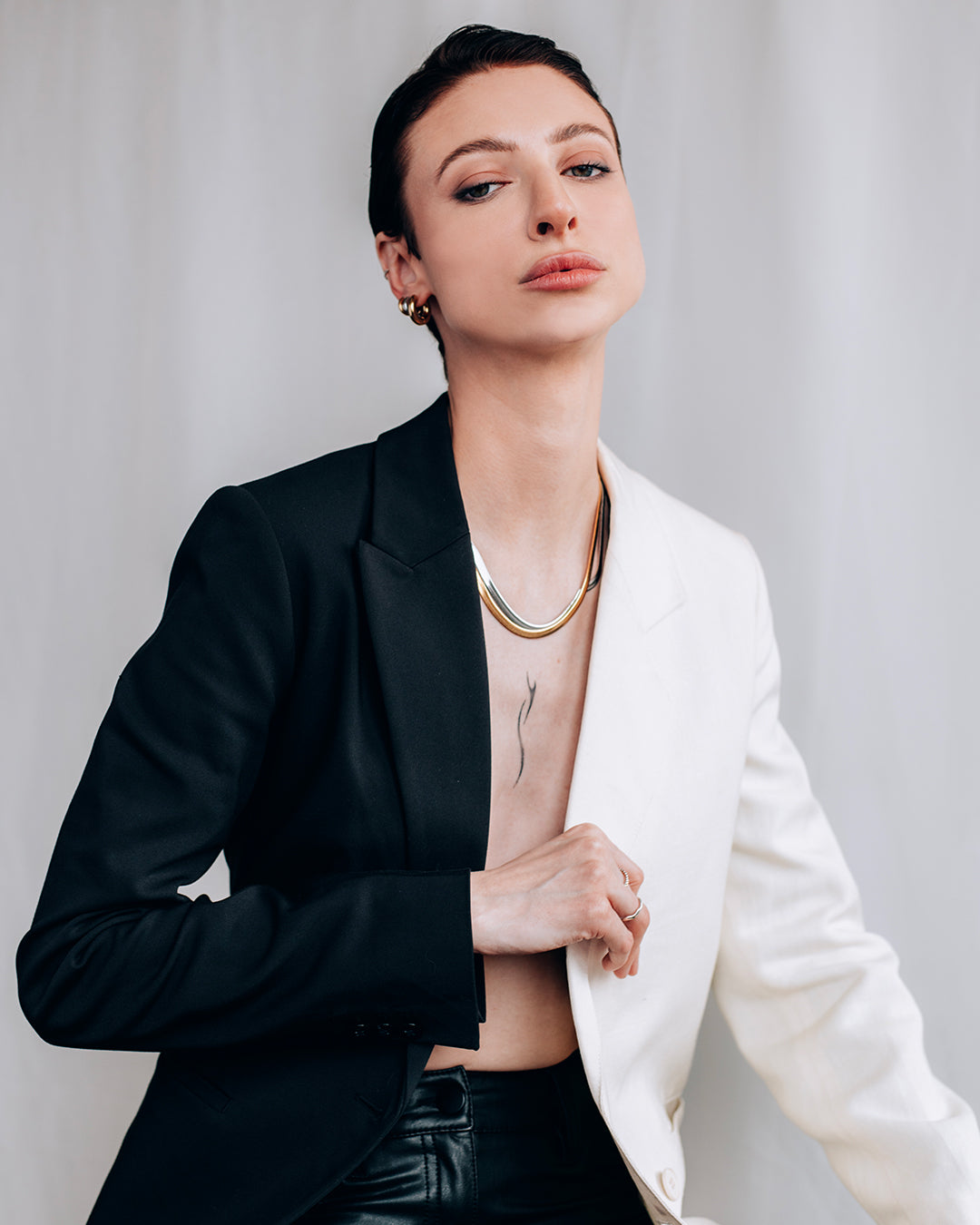 Conda Collier Deux Tons