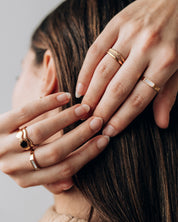 Dopio Bague Or Vermeil