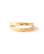 Dopio Bague Or Vermeil