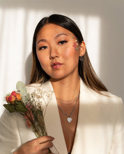 Belle Boucles d'oreilles Argent