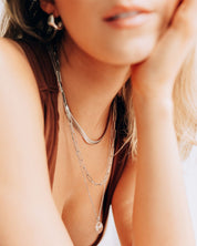 Clippy Collier Argent