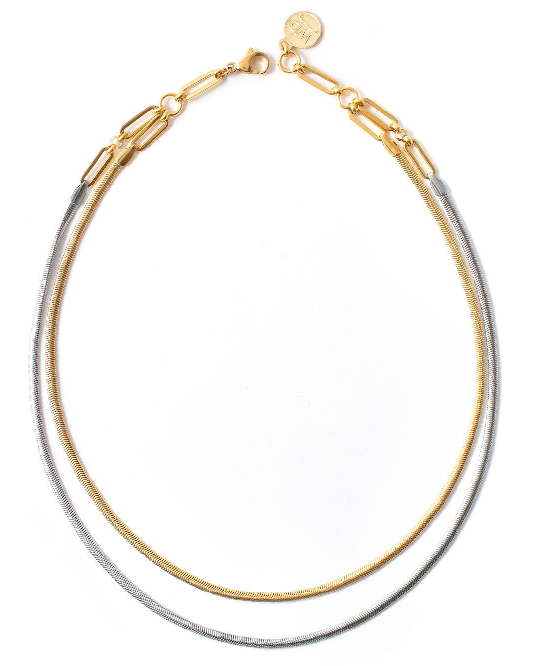 Rattle Collier Deux Tons