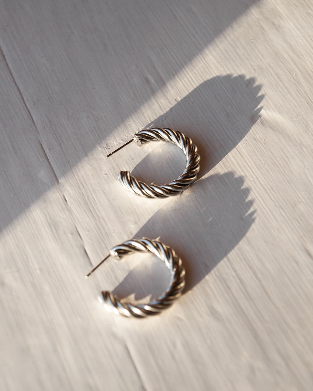 Spin Boucles d'oreilles Argent