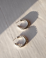 Spin Boucles d'oreilles Argent