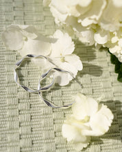 Twist Boucles d'oreilles Argent