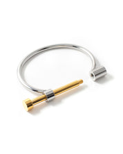 Vison Bracelet Deux Tons Argent