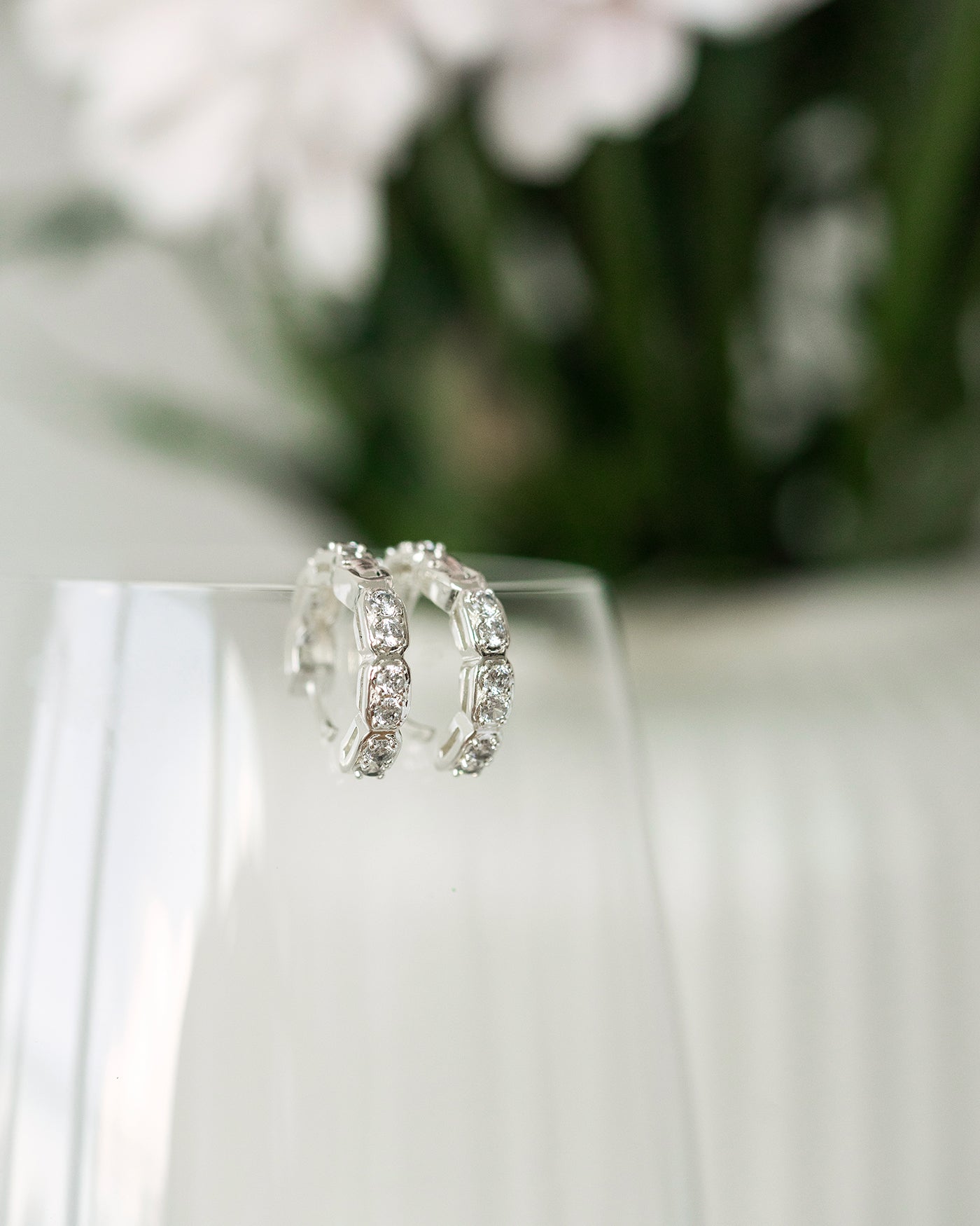 Cruz Boucles d'oreilles Argent