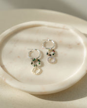 Emery Boucles d'oreilles Argent