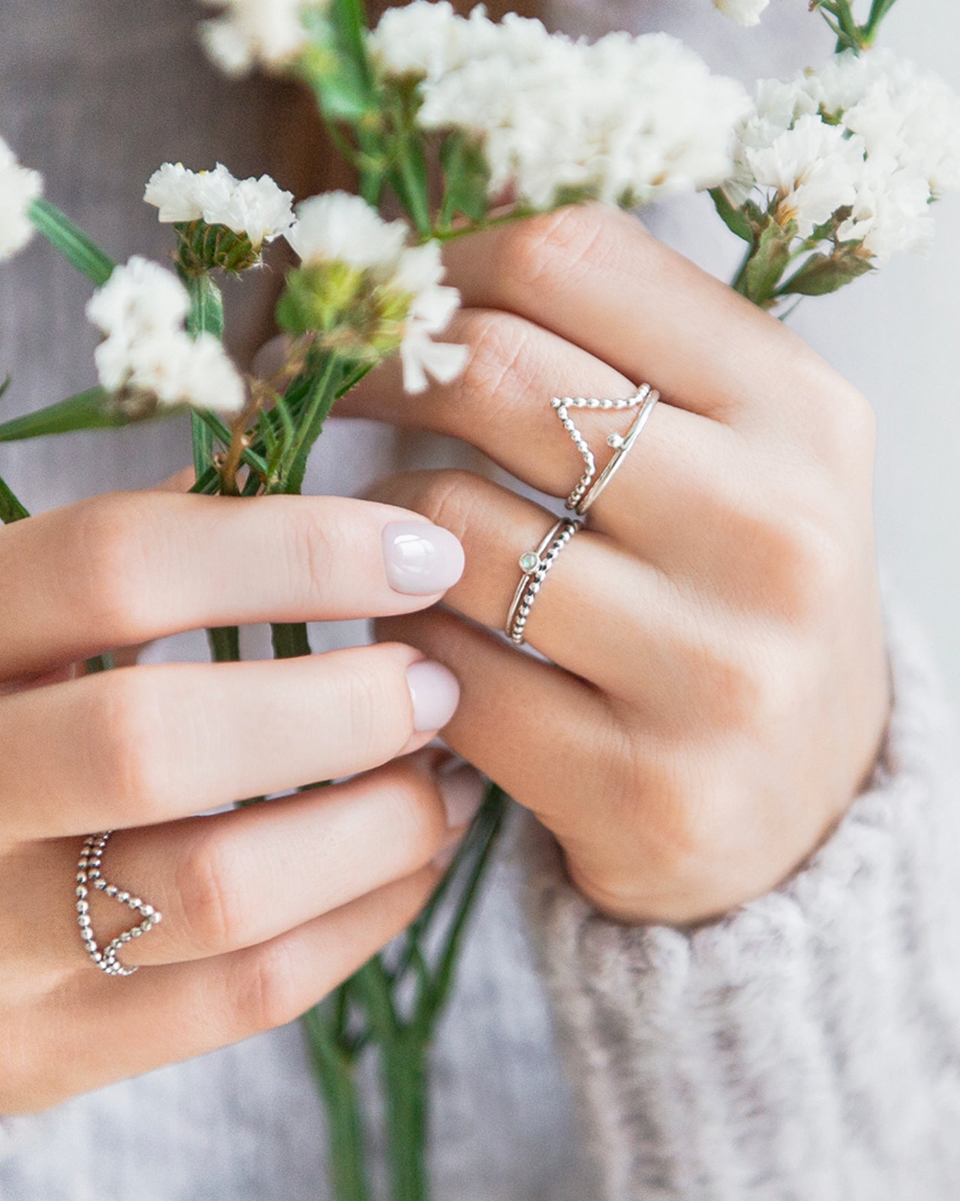 Boulay Bague Argent Sterling