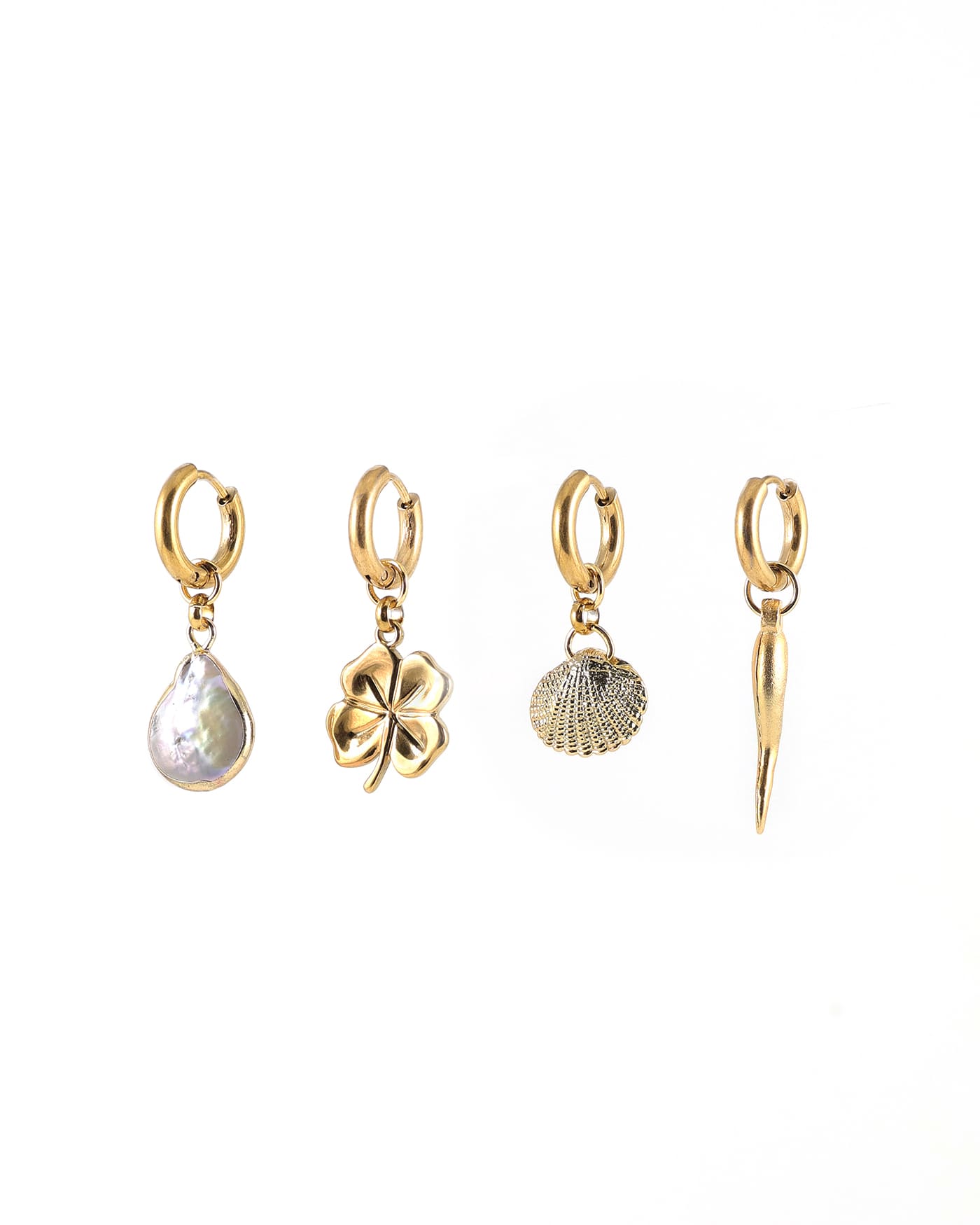 Chance Boucles d'oreilles Or