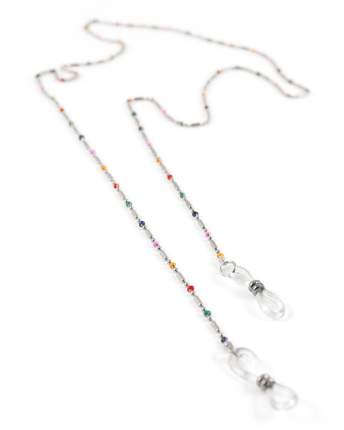 Iris Chaîne De Lunette Argent