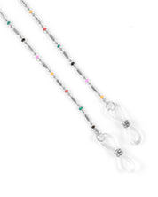 Iris Chaîne De Lunette Argent