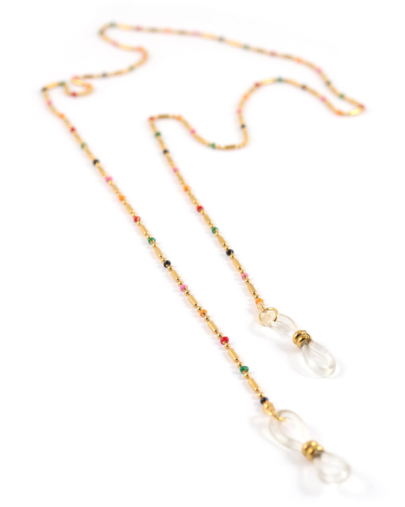 Iris Chaîne De Lunette Or