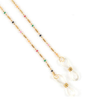 Iris Chaîne De Lunette Or