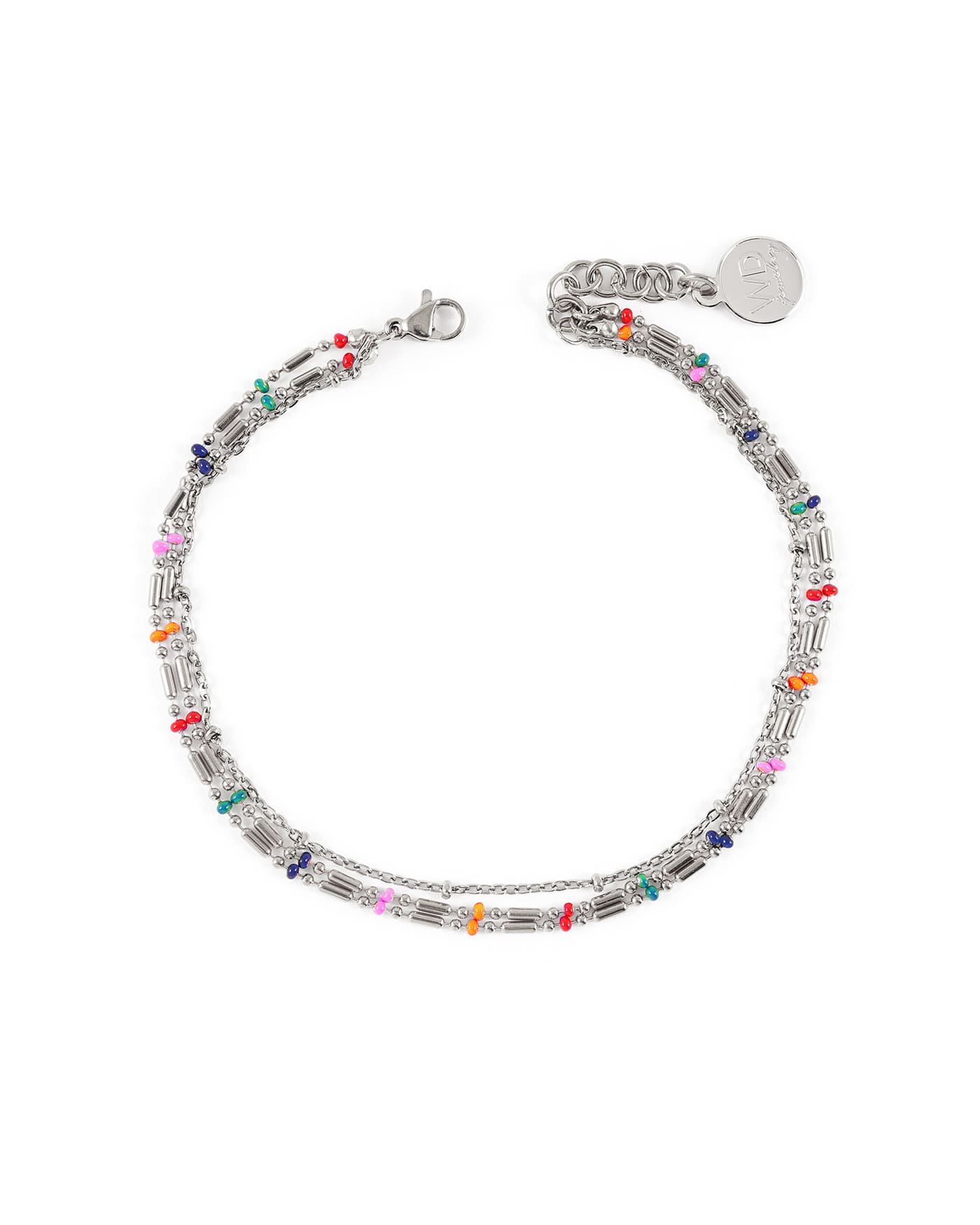 Pebble Bracelet De Cheville Argent