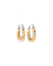 Alliance Boucles D'Oreilles Deux Tons
