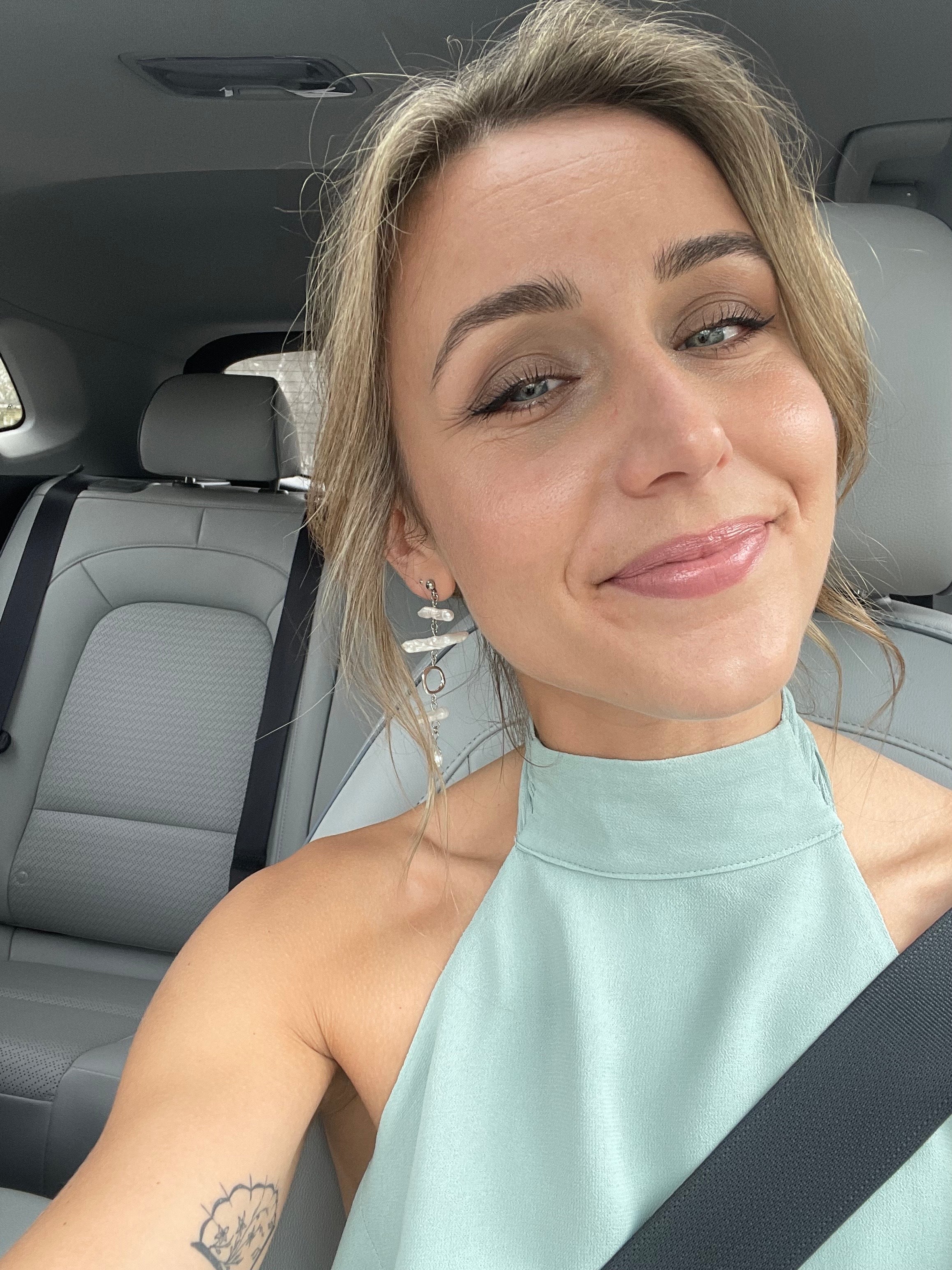 Biwa Boucles d'oreilles Argent