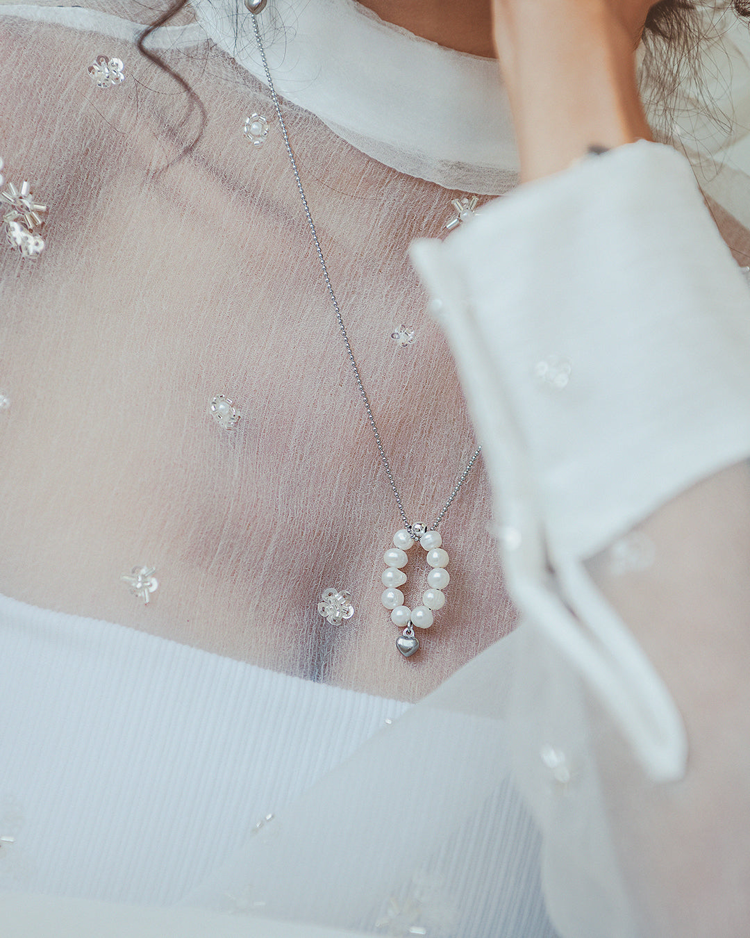 Voluta Collier Argent