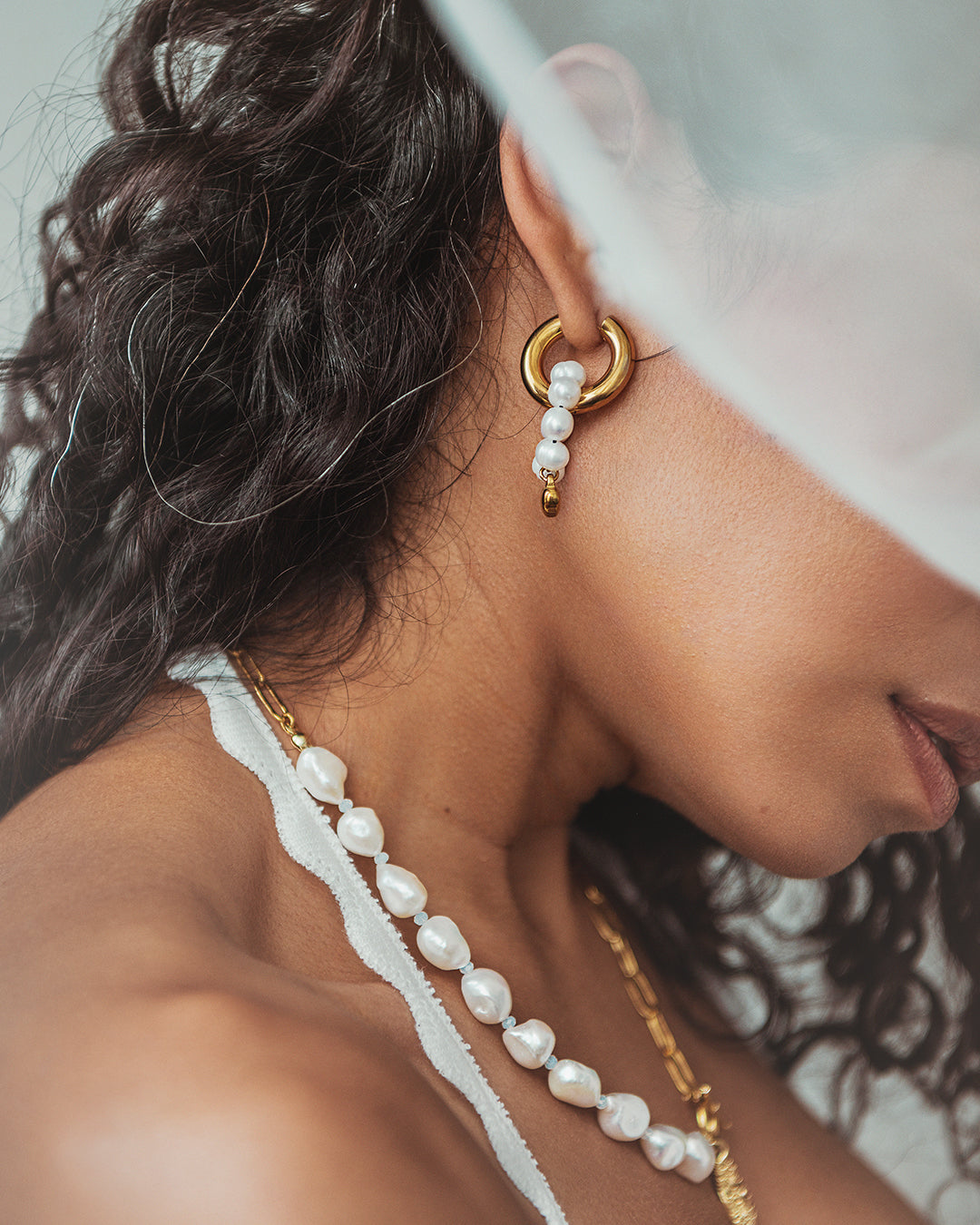 Coraline Boucles d'oreilles Or