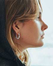 Boa Boucles d'oreilles Argent