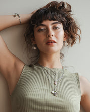 Chance Boucles d'oreilles Argent