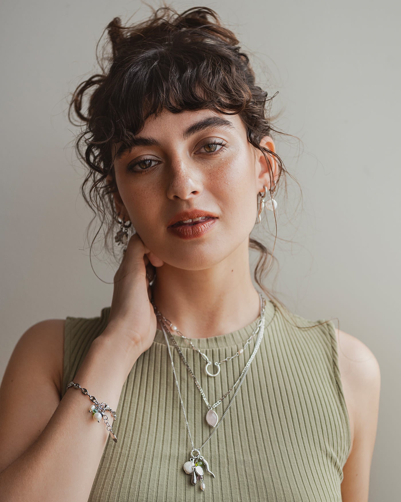 Chance Boucles d'oreilles Argent