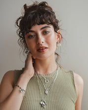 Chance Boucles d'oreilles Argent