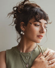 Chance Boucles d'oreilles Argent