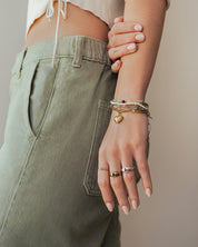 Carmin Bague Or Vermeil