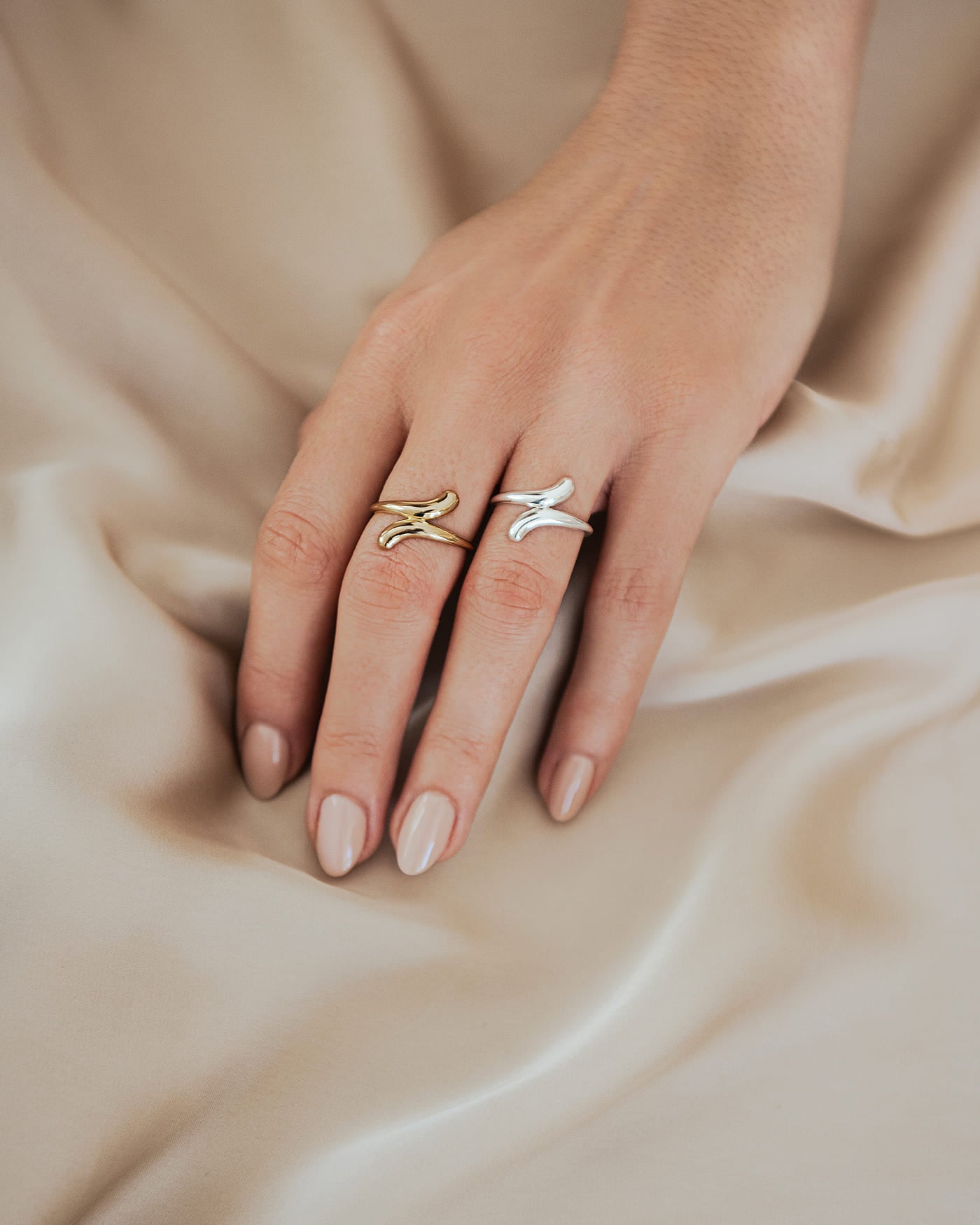 Skin Bague Or Vermeil