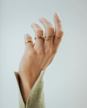 Skin Bague Or Vermeil