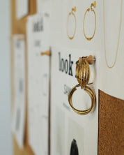 Triplet Boucles d'oreilles Or