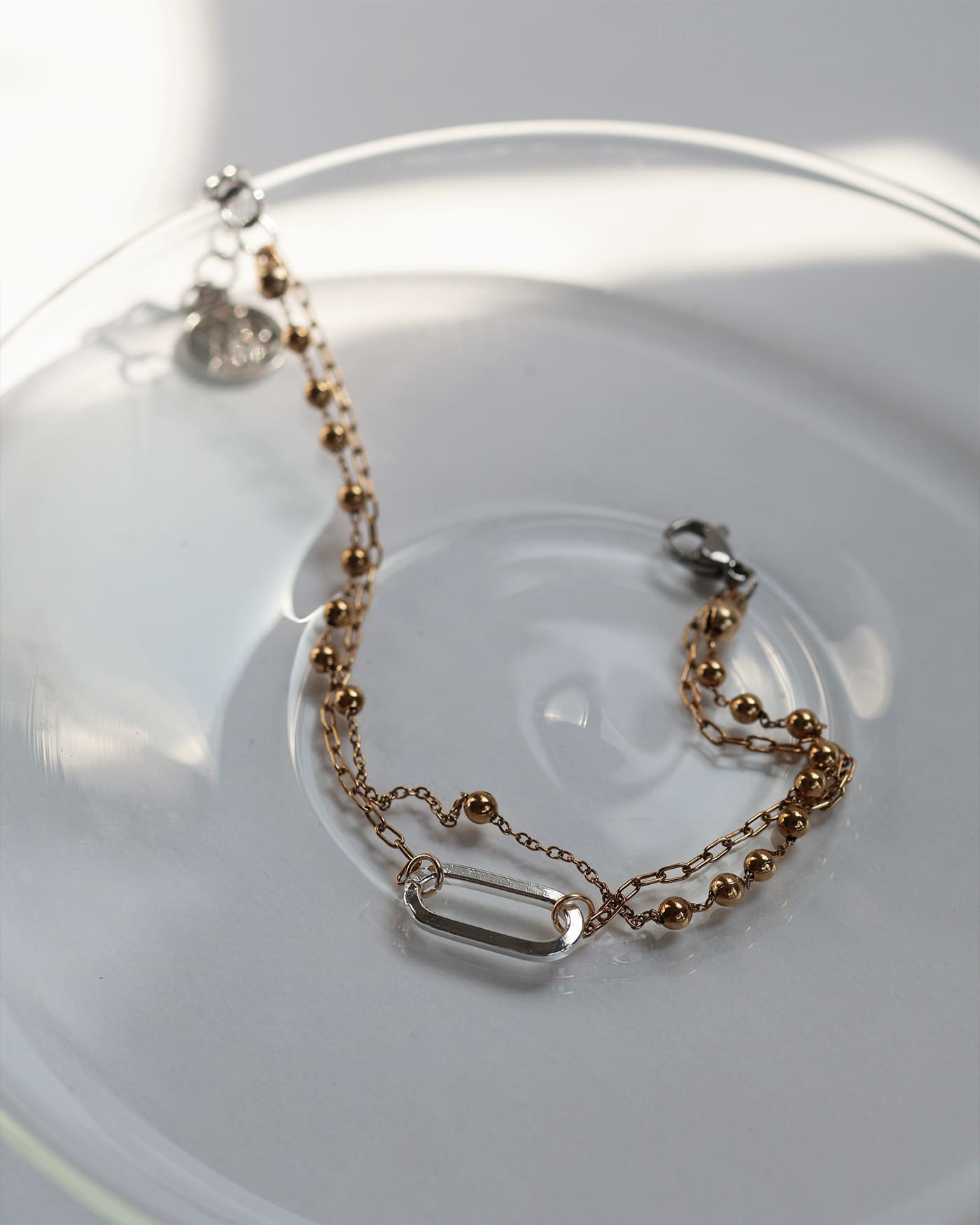 Bini Bracelet Deux Tons