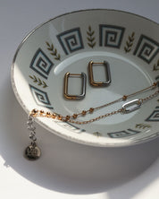 Duet Boucles D'Oreilles Deux Tons