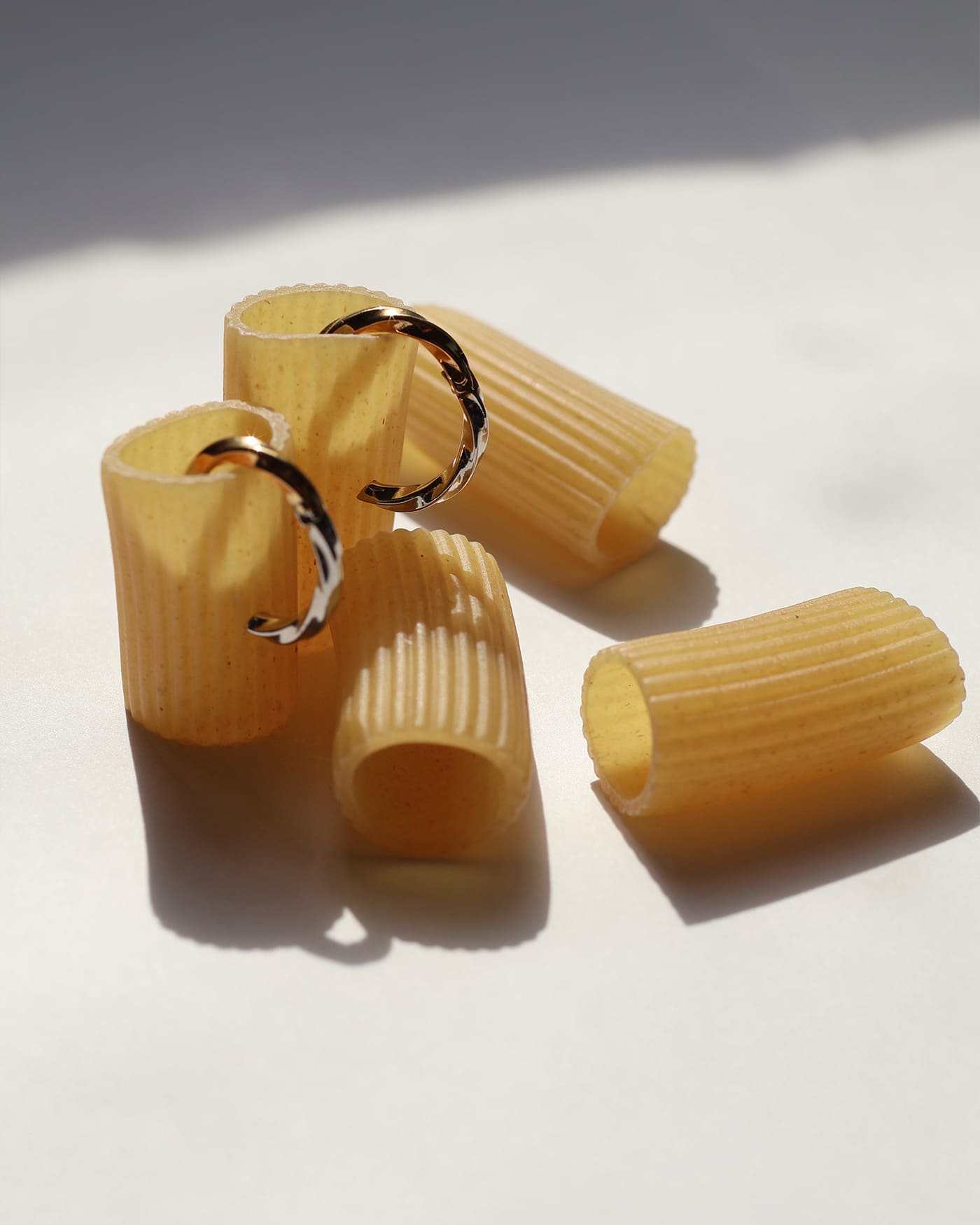 Tandem Boucles D'Oreilles Deux Tons