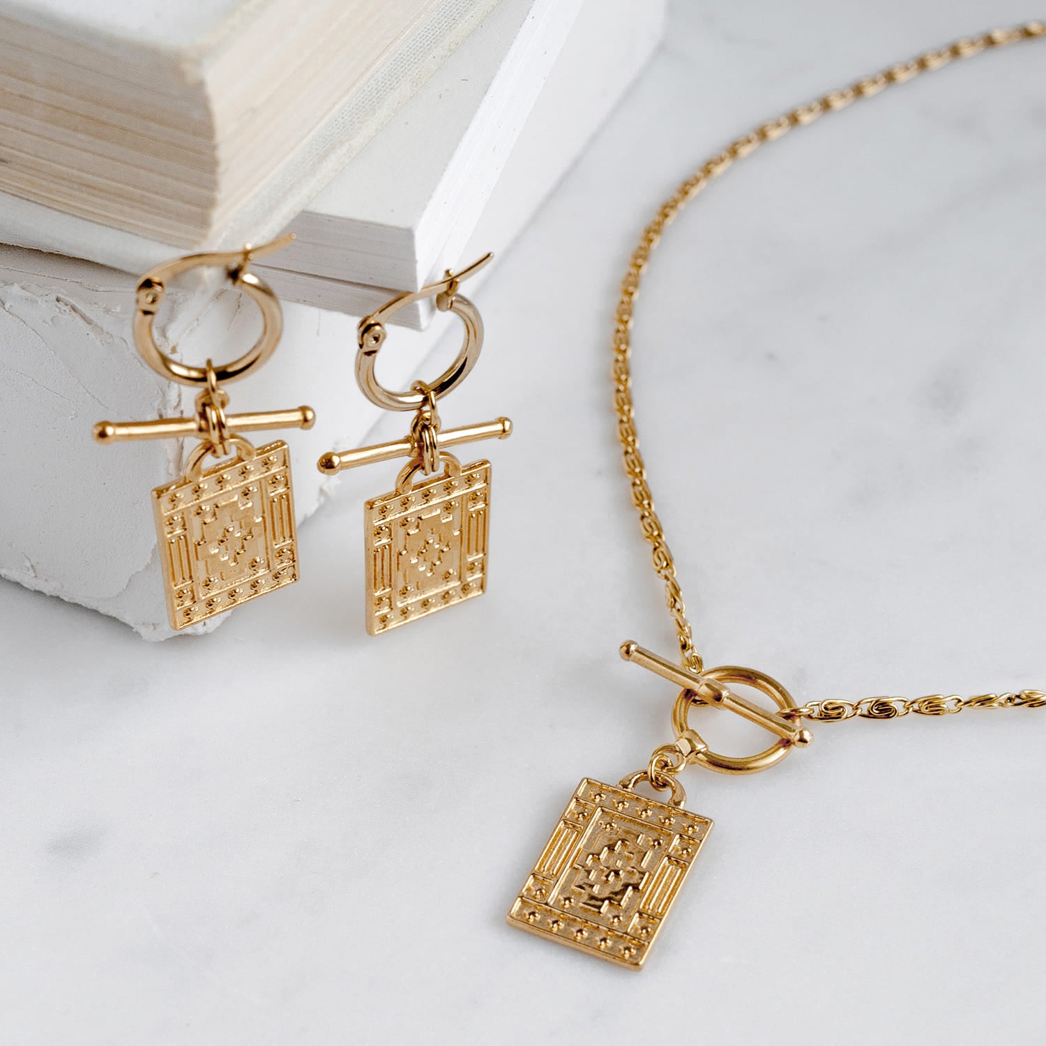 Navi Boucles d'oreilles Or