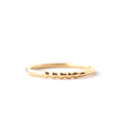 Rings - Sierra - Gold • wellDunn jewelry — Handmade in Montreal