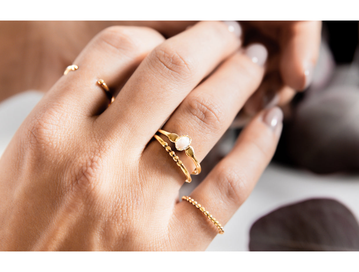 Rings - Didier - Gold • wellDunn jewelry — Handmade in Montreal