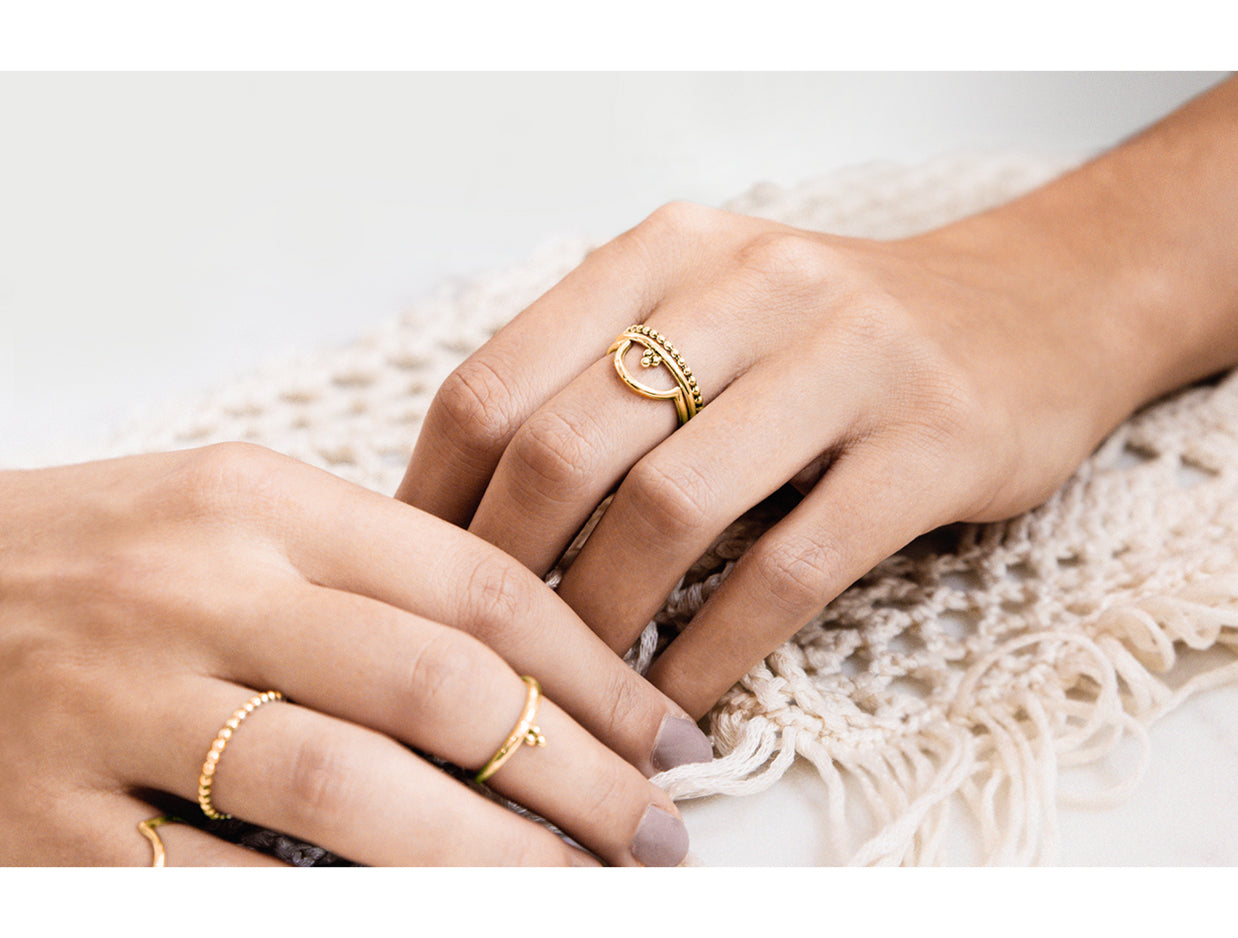 Rings - Bacchus - Gold • wellDunn jewelry — Handmade in Montreal