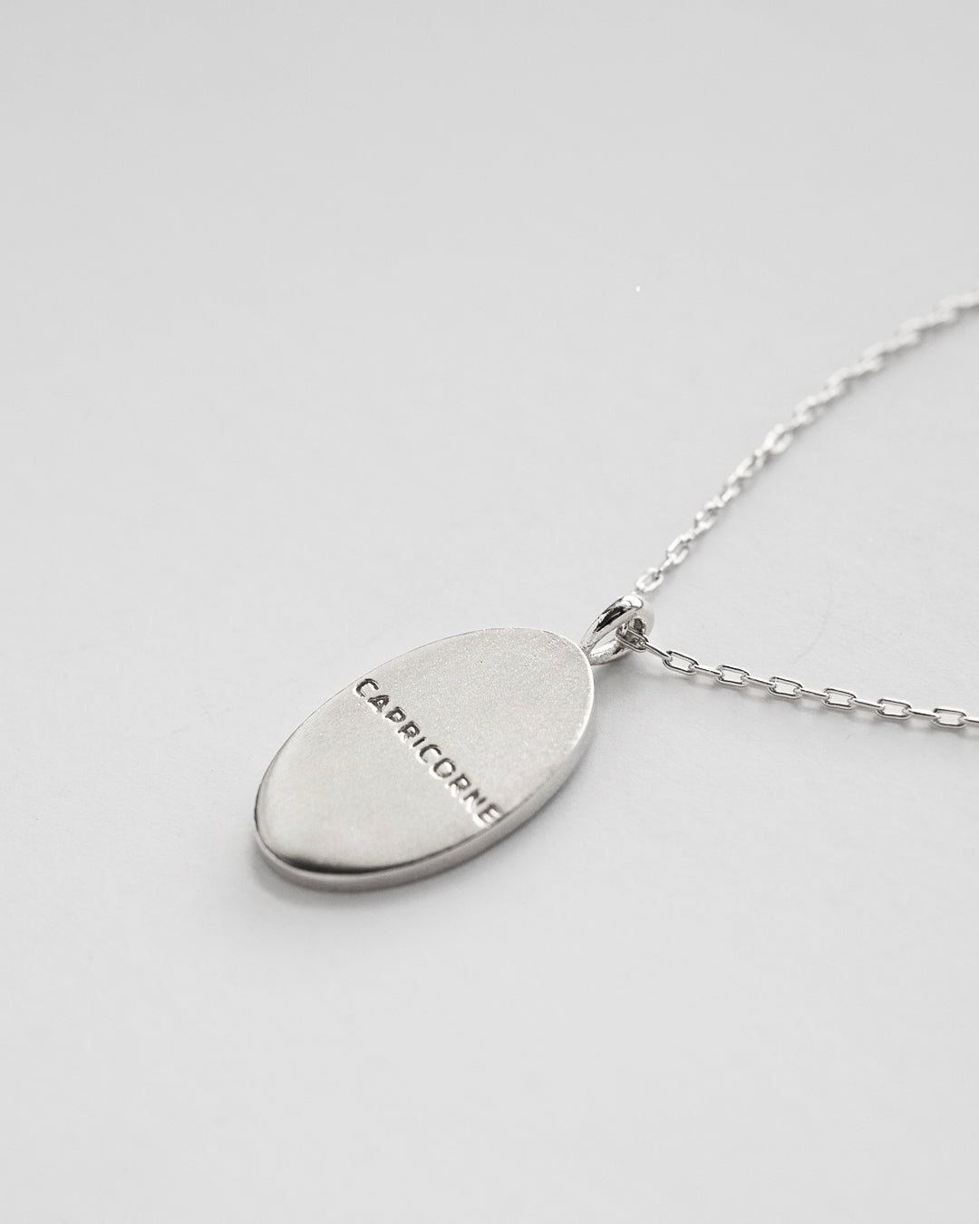 Capricorne Collier Zodiaque Argent
